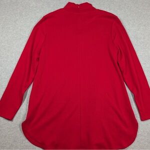 Elegant Red Women's Top